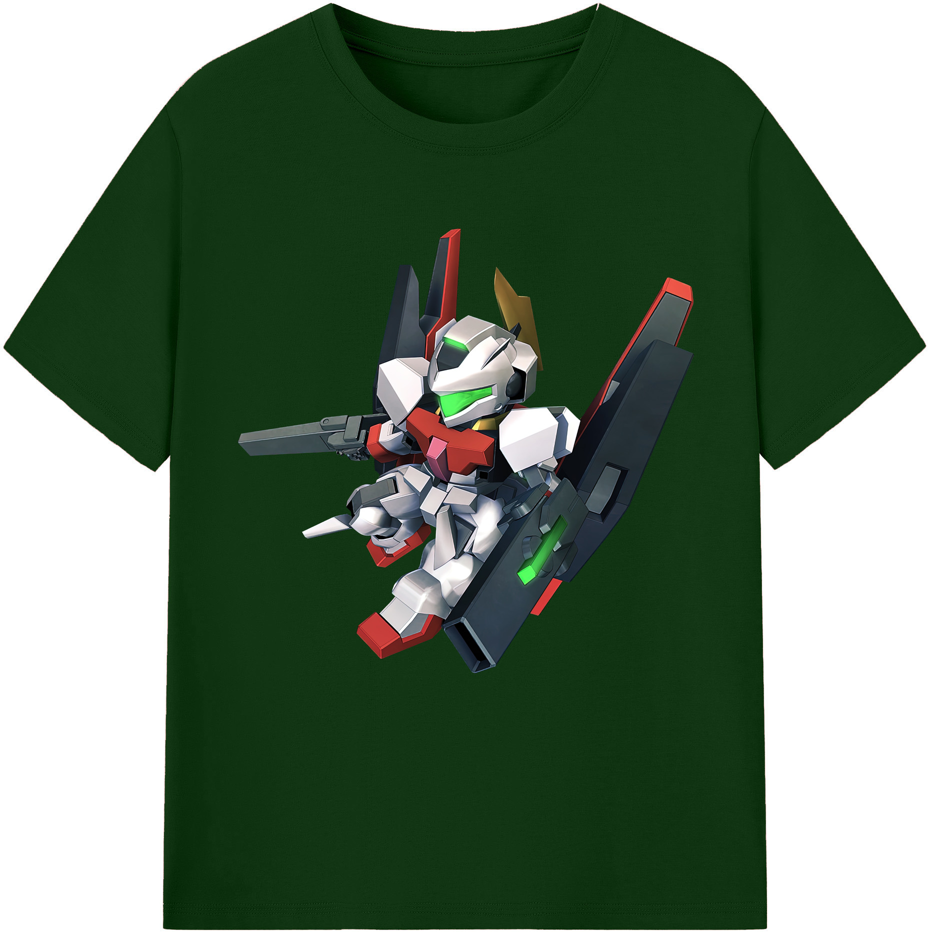 （画像用） 機動戦士ガンダム Mobile Suit Gundam 綿100％半袖Tシャツ（フロントプリント）